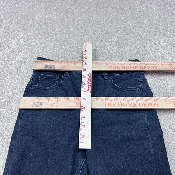 Express Jegging Ankle Black Skinny Super High Rise Pockets Women's Size 2 - Picture 2 of 14